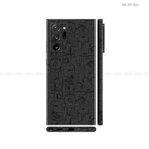 Dán Skin Galaxy Note 20 Series Vi Mạch 2023 Đen | UVPT14