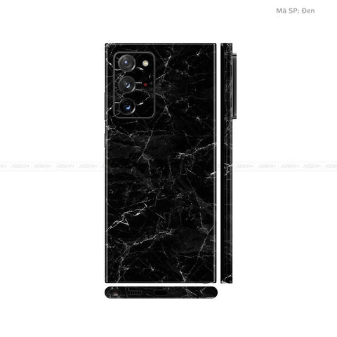 Dán Skin Galaxy Note 20 Series Vân Đá Đen | UVPT10