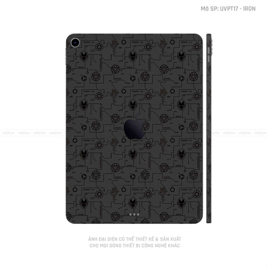 Dán Skin IPad Mini Series Vân Nổi IRonman | UVPT17