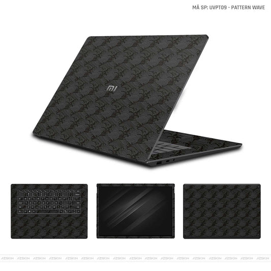 Dán Skin Laptop Xiaomi Vân Nổi Vân Sóng | UVPT09