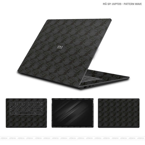 Dán Skin Laptop Xiaomi Vân Nổi Vân Sóng | UVPT09