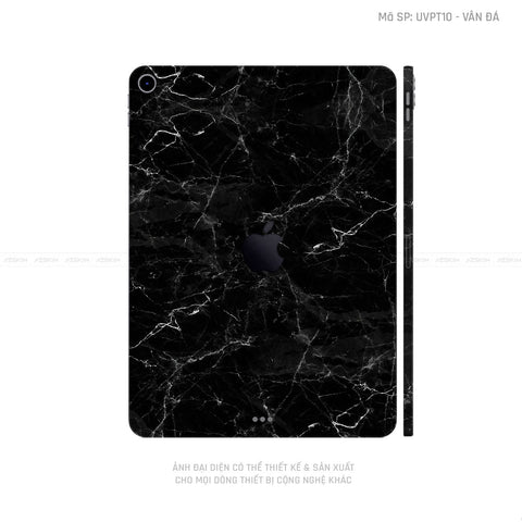 Dán Skin IPad Mini Series Vân Đá Đen | UVPT10