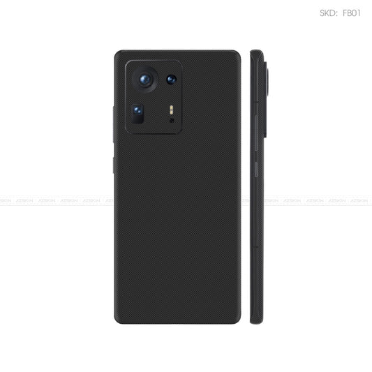Dán Skin Điện Thoại Xiaomi Mi Mix Series Màu Đen Fabric | FB01