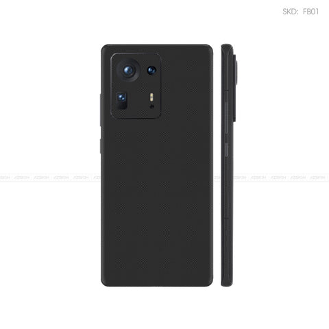 Dán Skin Điện Thoại Xiaomi Mi Mix Series Màu Đen Fabric | FB01