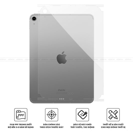 Miếng Dán Film PPF IPad Pro 2018 Series | Full Lưng Viền