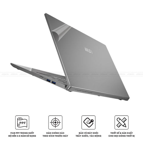 Miếng dán PPF laptop MSI chống trầy xước