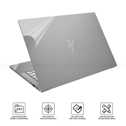 Miếng dán PPF laptop Razer trong suốt chống xước