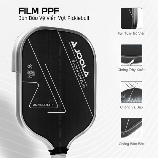 Dán PPF Viền Vợt Pickleball Chống Xước