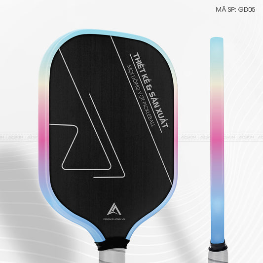Miếng Dán Viền Vợt Pickleball Đổi Màu Gradient 05 | GD05