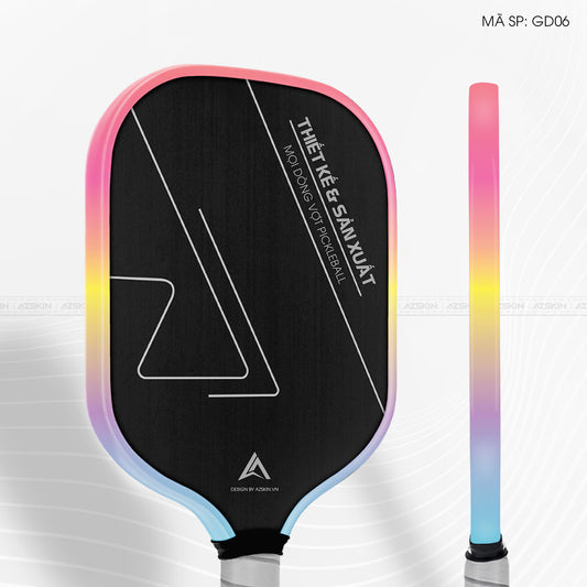 Miếng Dán Viền Vợt Pickleball Đổi Màu Gradient 06 | GD06