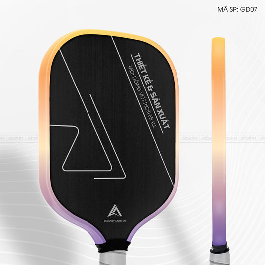Miếng Dán Viền Vợt Pickleball Đổi Màu Gradient 07 | GD07
