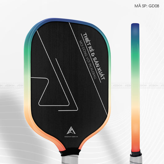 Miếng Dán Viền Vợt Pickleball Đổi Màu Gradient 08 | GD08