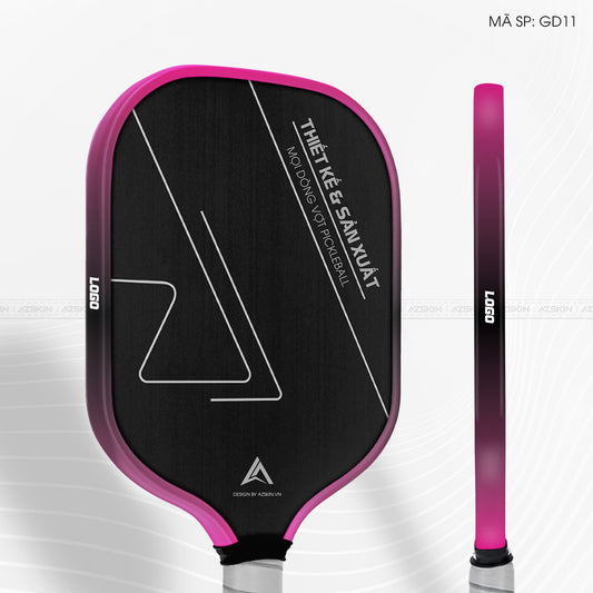 Miếng Dán Viền Vợt Pickleball Đổi Màu Hồng Gradient | GD11