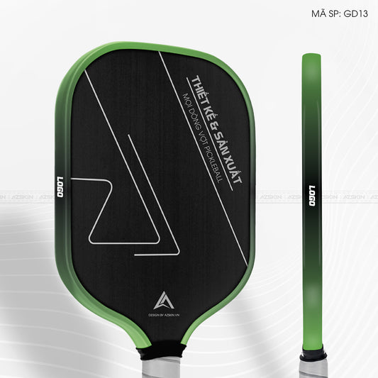 Miếng Dán Viền Vợt Pickleball Skin Đổi Màu Xanh Lá Gradient | GD13