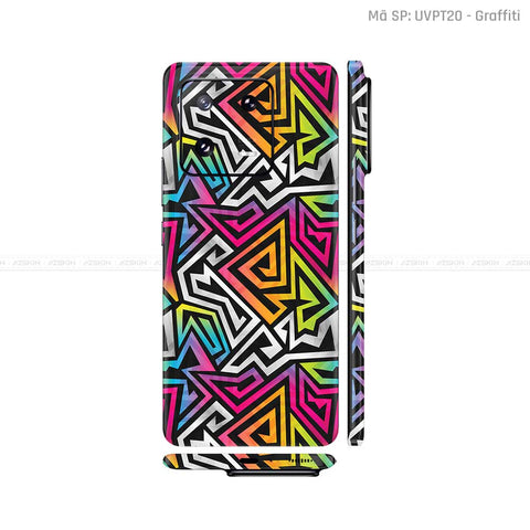 Dán Skin Xiaomi 13 Series Vân Nổi Họa Tiết Graffiti 01 | UVPT20