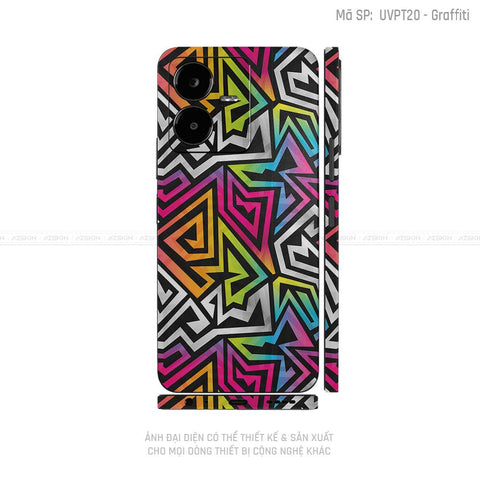 Dán Skin Vivo Y Series Graffiti 01 | UVPT20