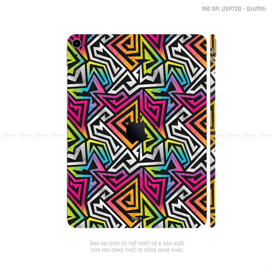 Dán Skin IPad Mini Series Vân Graffiti 01 | UVPT20