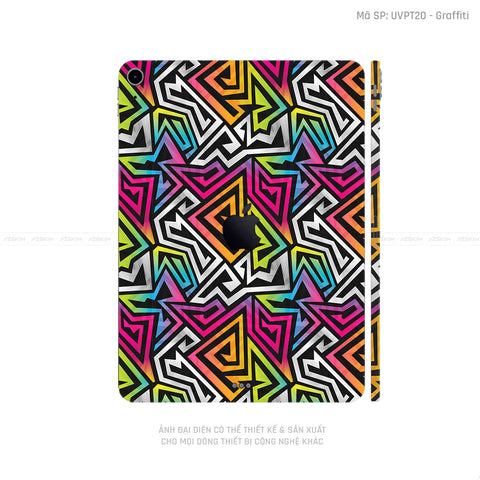 Dán Skin IPad Mini Series Vân Graffiti 01 | UVPT20