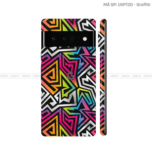 Dán Skin Google Pixel 6 Series Vân Graffiti 01 | UVPT20
