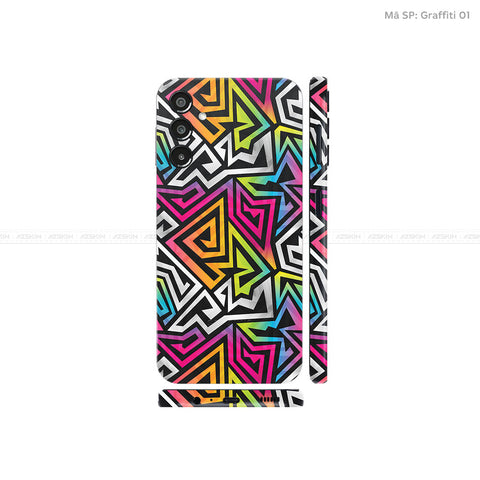 Dán Skin Galaxy A Series Vân Graffiti 01 | UVPT20