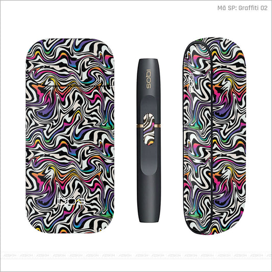 Dán Skin IQOS Vân Graffiti 02 | UVPT20