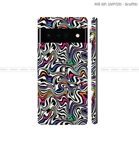 Dán Skin Google Pixel 6 Series Vân Graffiti 02 | UVPT20