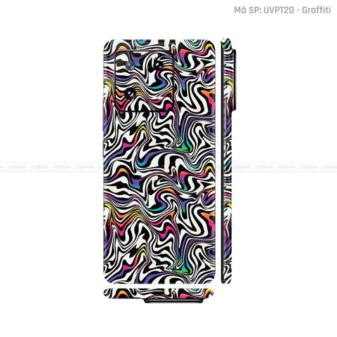 Dán Skin Xiaomi 13 Series Vân Nổi Họa Tiết Graffiti 02 | UVPT20