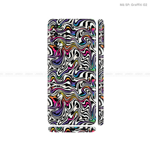 Dán Skin Galaxy S20 Series Vân Graffiti 02 | UVPT20