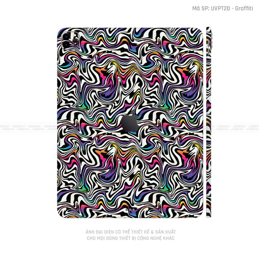 Dán Skin IPad Air Series Vân Graffiti 02