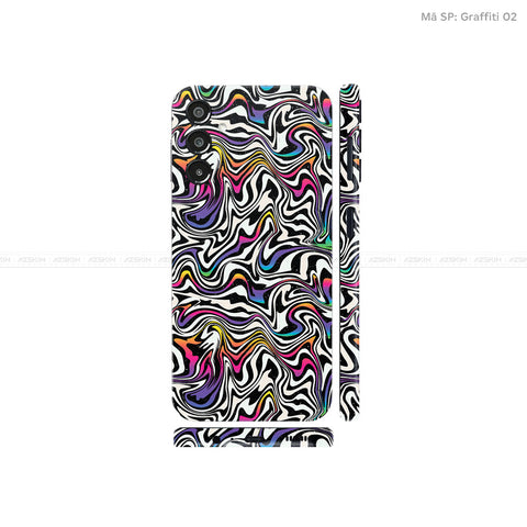 Dán Skin Galaxy A Series Vân Graffiti 02 | UVPT20
