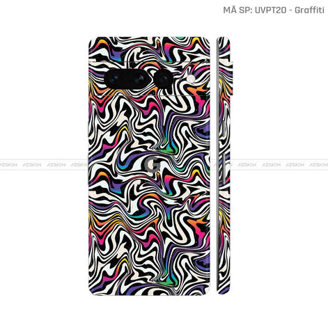 Dán Skin Google Pixel 7 Series Vân Graffiti 02 | UVPT20