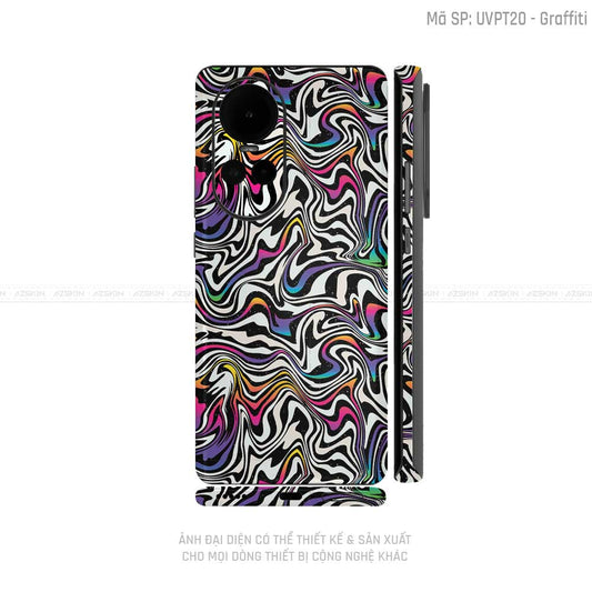 Dán Skin Điện Thoại OPPO Reno Series Vân Graffiti 02 | UVPT20