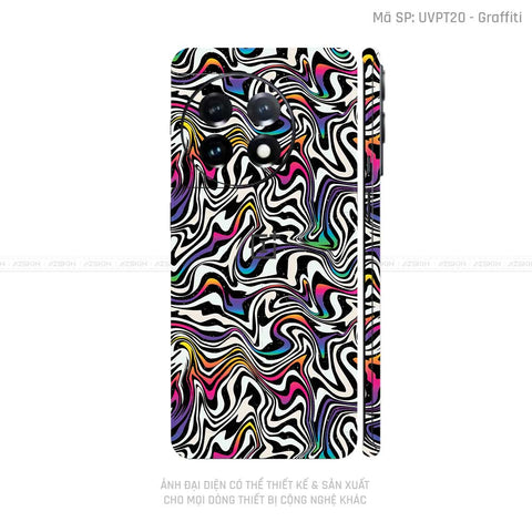 Dán Skin Oneplus 11 Series Vân Graffiti 02 | UVPT20