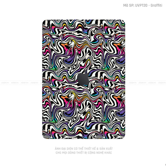 Dán Skin IPad Gen Series Vân Graffiti 02 | UVPT20