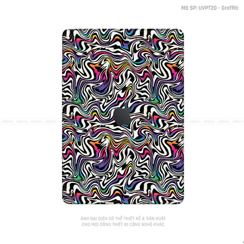 Dán Skin IPad Gen Series Vân Graffiti 02 | UVPT20