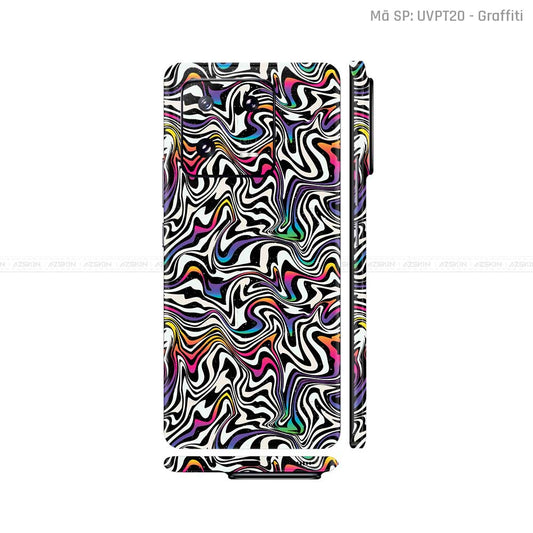 Dán Skin Xiaomi 14 Series Vân Nổi Graffiti 02 | UVPT20
