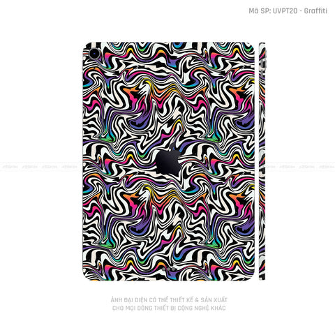 Dán Skin IPad Mini Series Vân Graffiti 02 | UVPT20