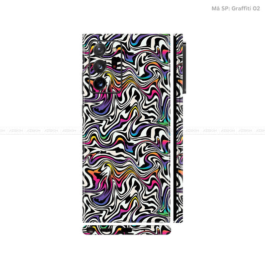 Dán Skin Galaxy Note 20 Series Vân Graffiti 02 | UVPT20