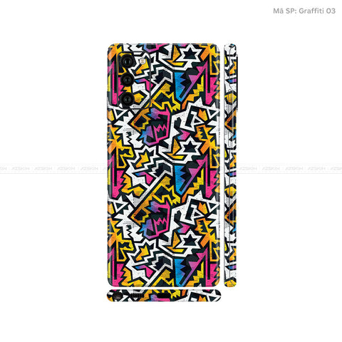 Dán Skin Galaxy Note 20 Series Vân Graffiti 03 | UVPT20