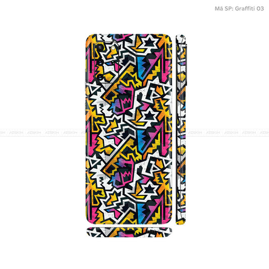 Dán Skin Galaxy S20 Series Vân Graffiti 03 | UVPT20