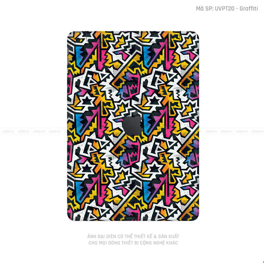 Dán Skin IPad Gen Series Vân Graffiti 03 | UVPT20