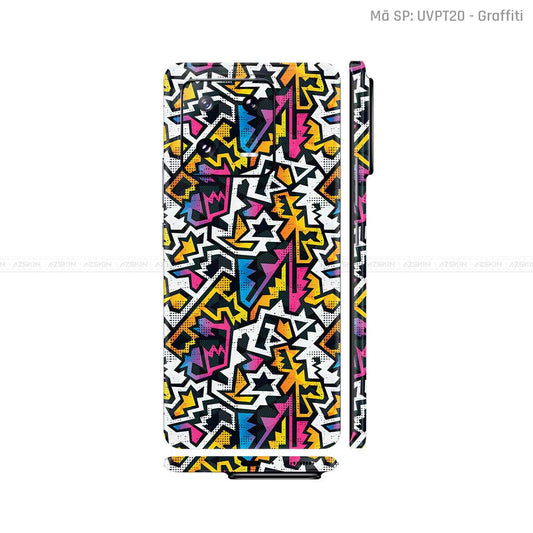 Dán Skin Xiaomi 14 Series Vân Nổi Graffiti 03 | UVPT20