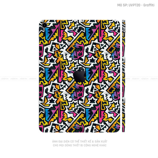 Dán Skin IPad Mini Series Vân Graffiti 03 | UVPT20