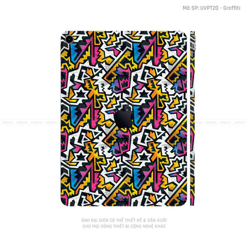 Dán Skin IPad Mini Series Vân Graffiti 03 | UVPT20