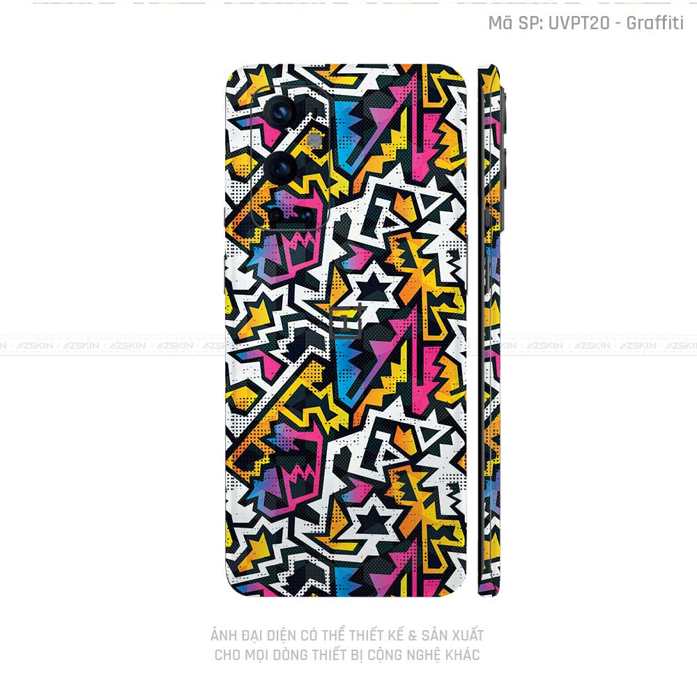 Dán Skin Oneplus 8/9 Series Vân Graffiti 03 | UVPT20