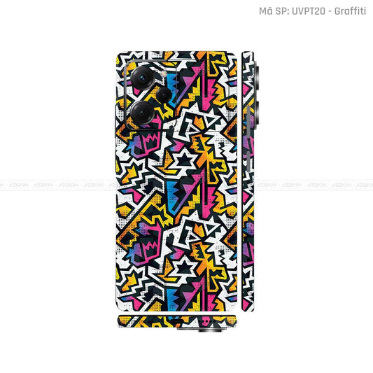 Dán Skin POCO Series Vân Nổi Graffiti 03 | UVPT20