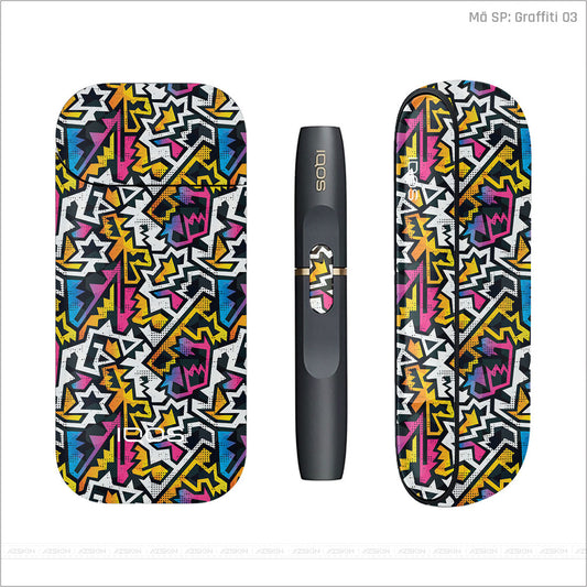 Dán Skin IQOS Vân Graffiti 03 | UVPT20