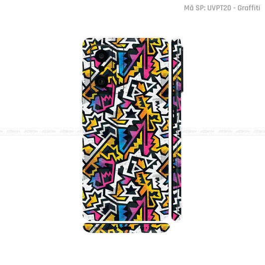 Dán Skin Xiaomi 11 Series Vân Nổi Graffiti 03 | UVPT20
