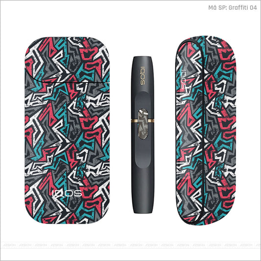 Dán Skin IQOS Vân Graffiti 04 | UVPT20