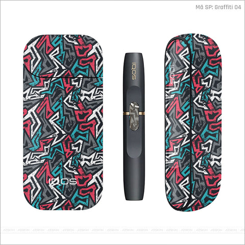 Dán Skin IQOS Vân Graffiti 04 | UVPT20